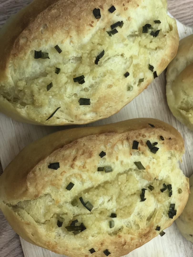 超软的蒜蓉面包&蒜香面包