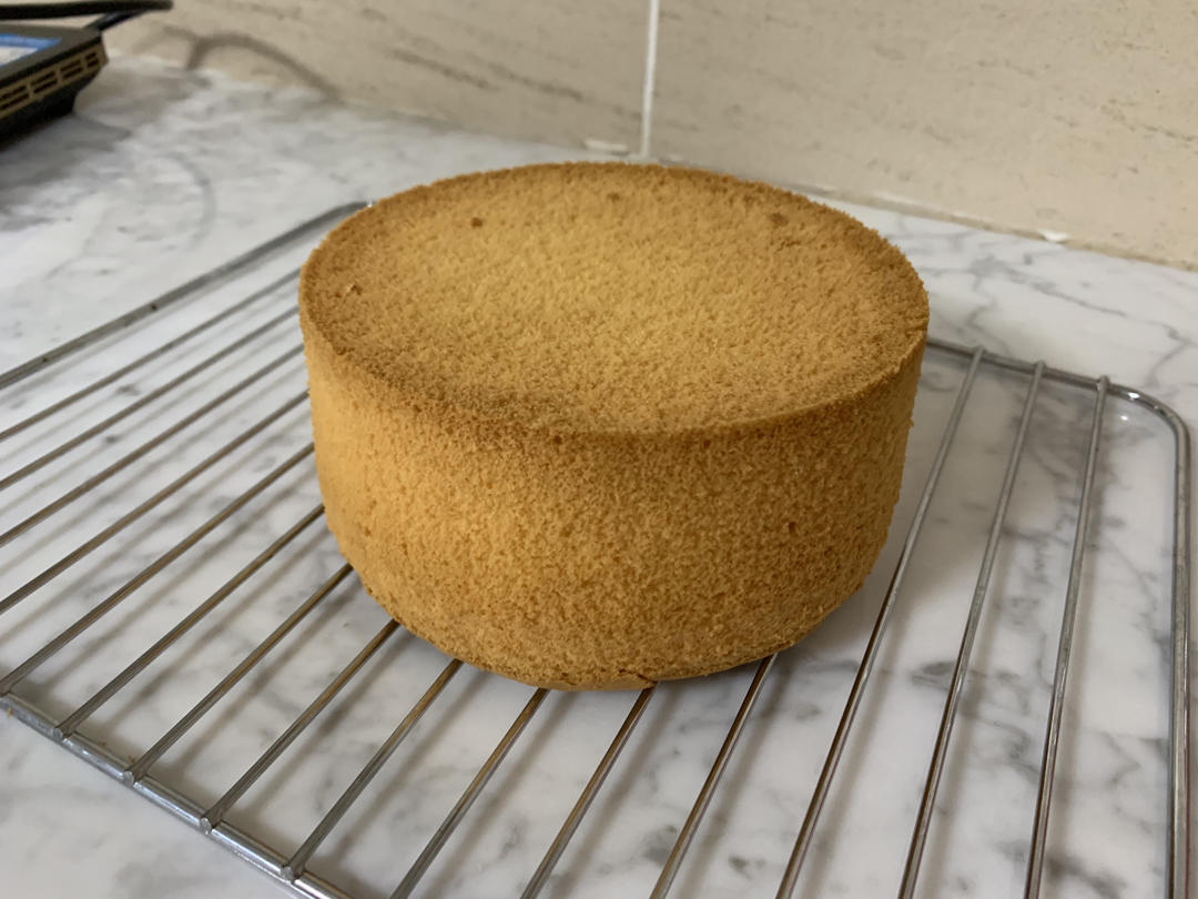 零失败6寸戚风蛋糕（十分钟制作，合适新手宝宝）