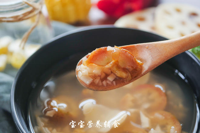 宝宝辅食-山楂莲藕百合汤的做法