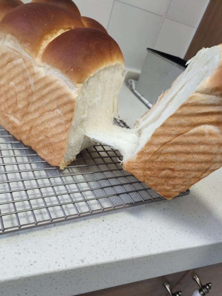 纯奶手撕吐司的做法 步骤1