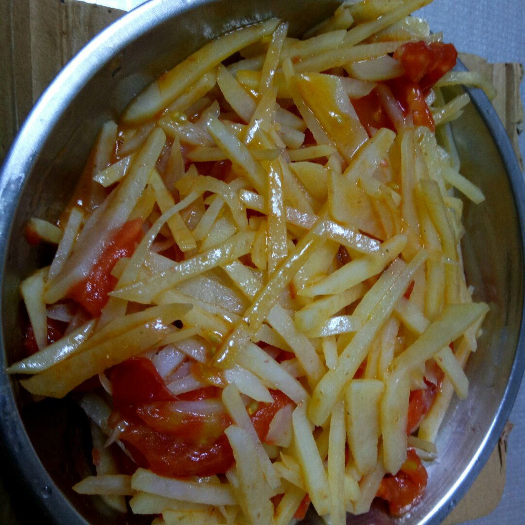 番茄土豆丝