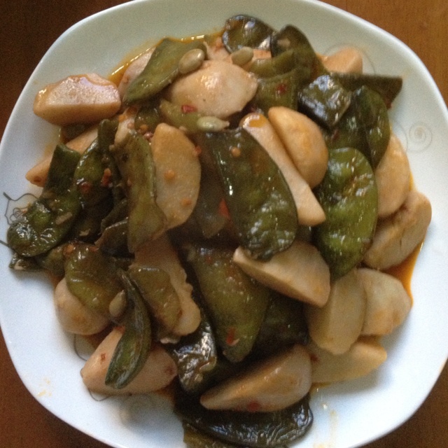 炒扁豆