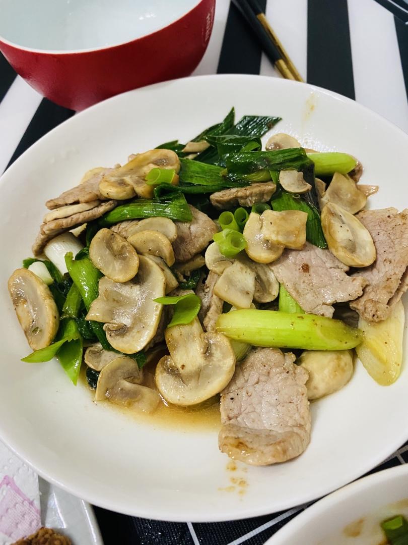 青蒜炒肉