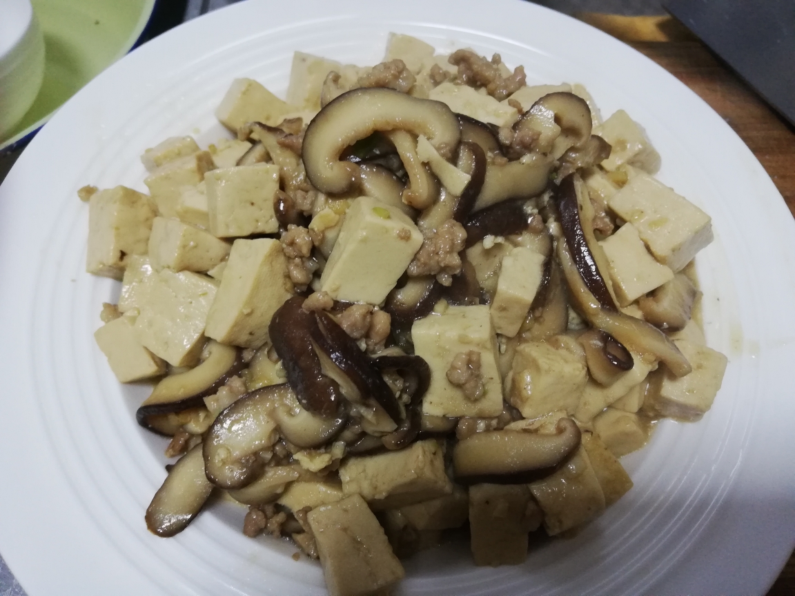 肉沫豆腐的做法