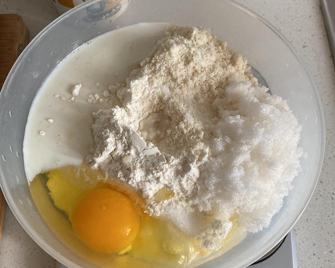 纯奶手撕吐司的做法 步骤1