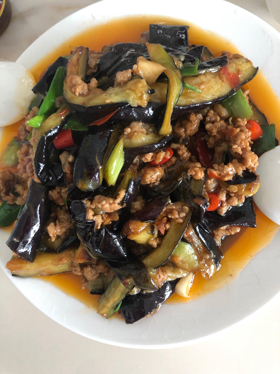 开胃下饭菜！巨简单的家常鱼香茄子煲