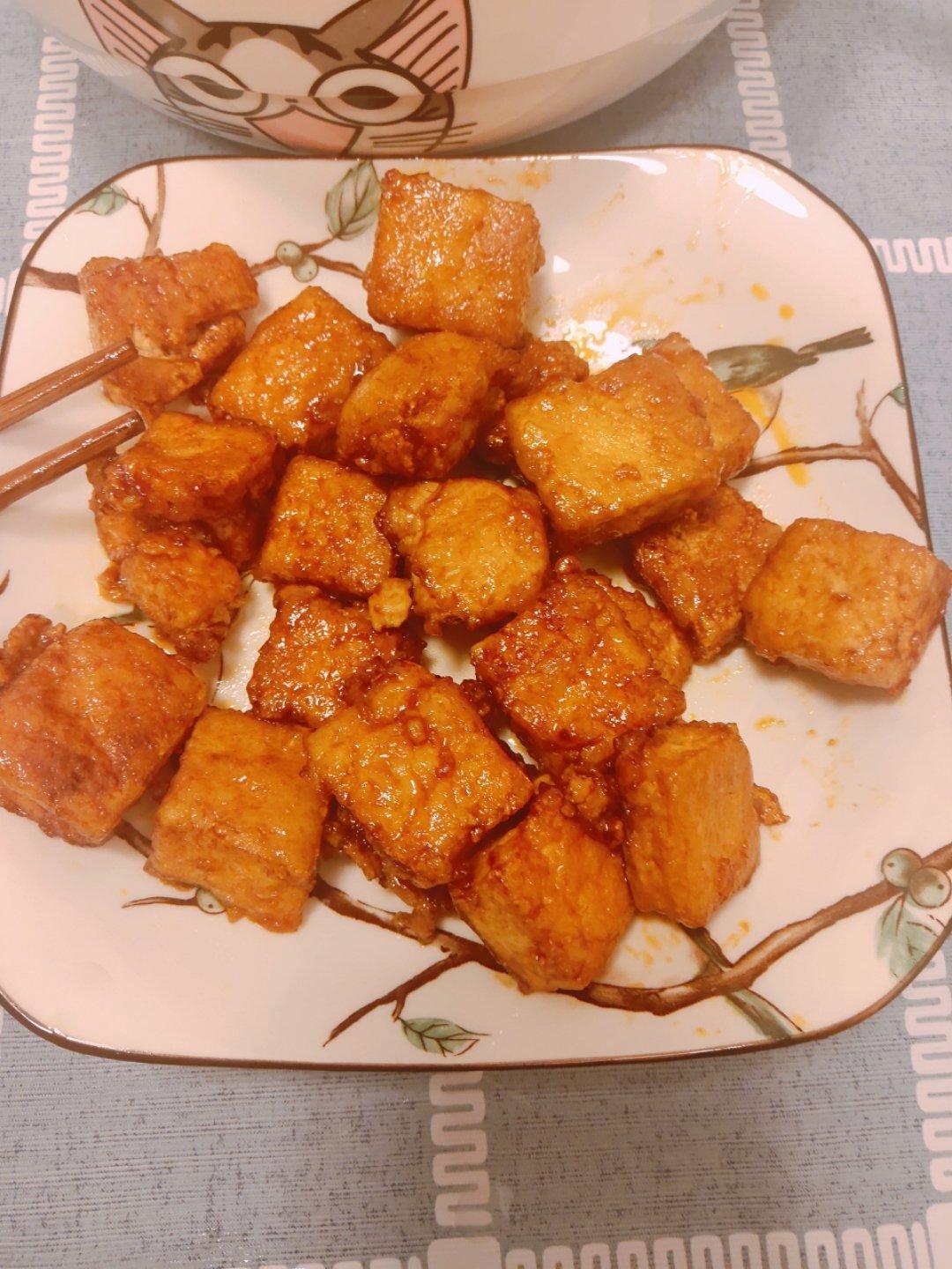 糖醋脆皮豆腐