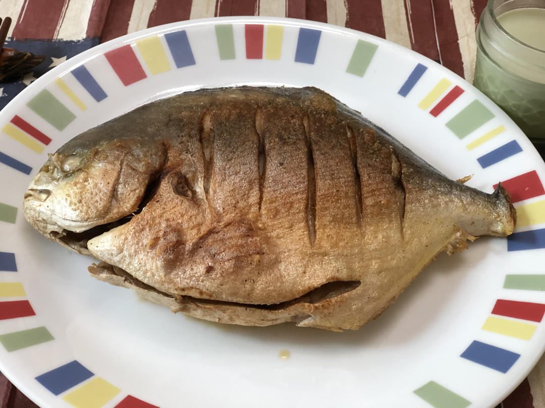 小朋友百吃不厌的香煎金鲳鱼