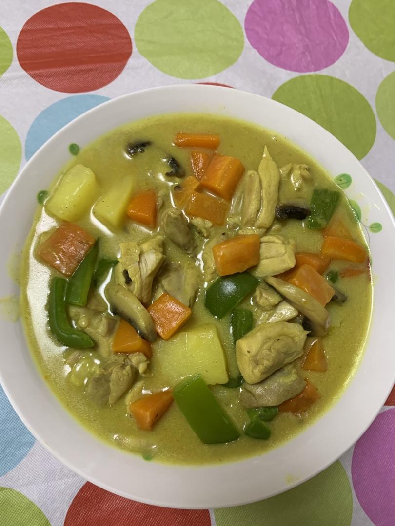 土豆咖喱鸡肉