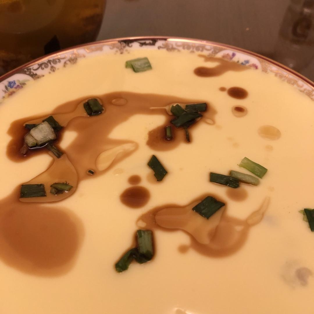 超滑嫩的蛤蜊炖蛋