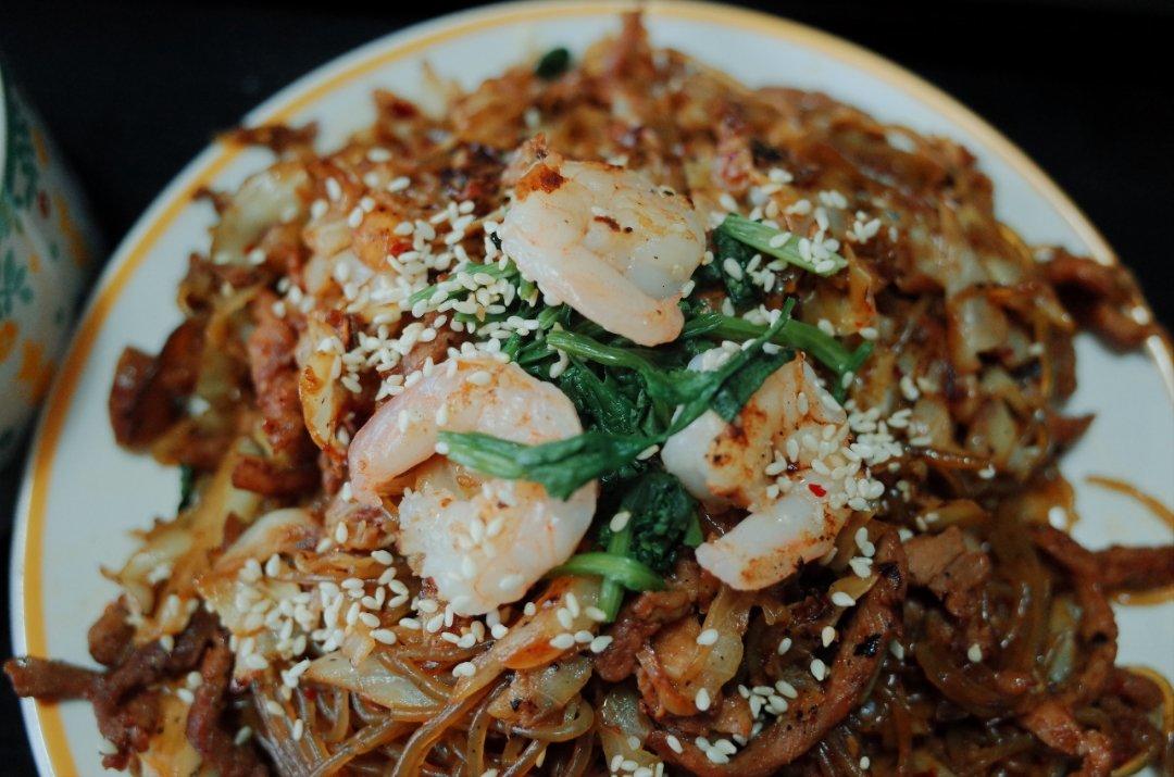 圆白菜炒粉条