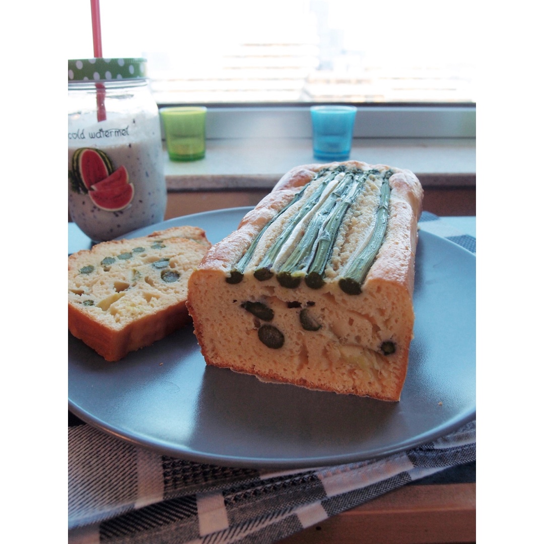 春日芦笋咸蛋糕（磅蛋糕）
