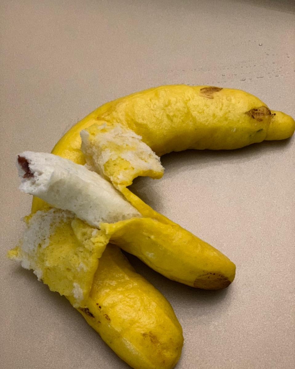 卡通馒头-象形香蕉馒头