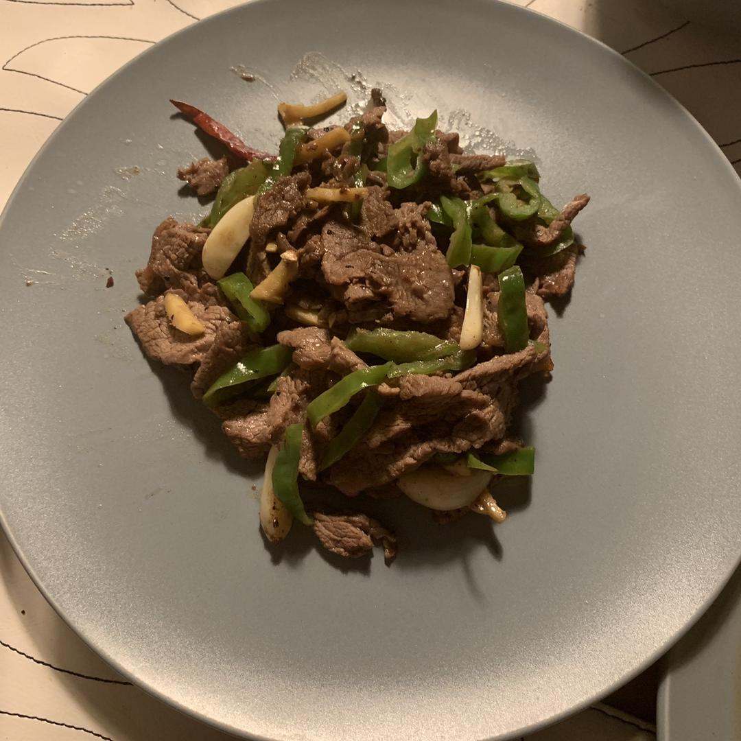 小炒牛肉