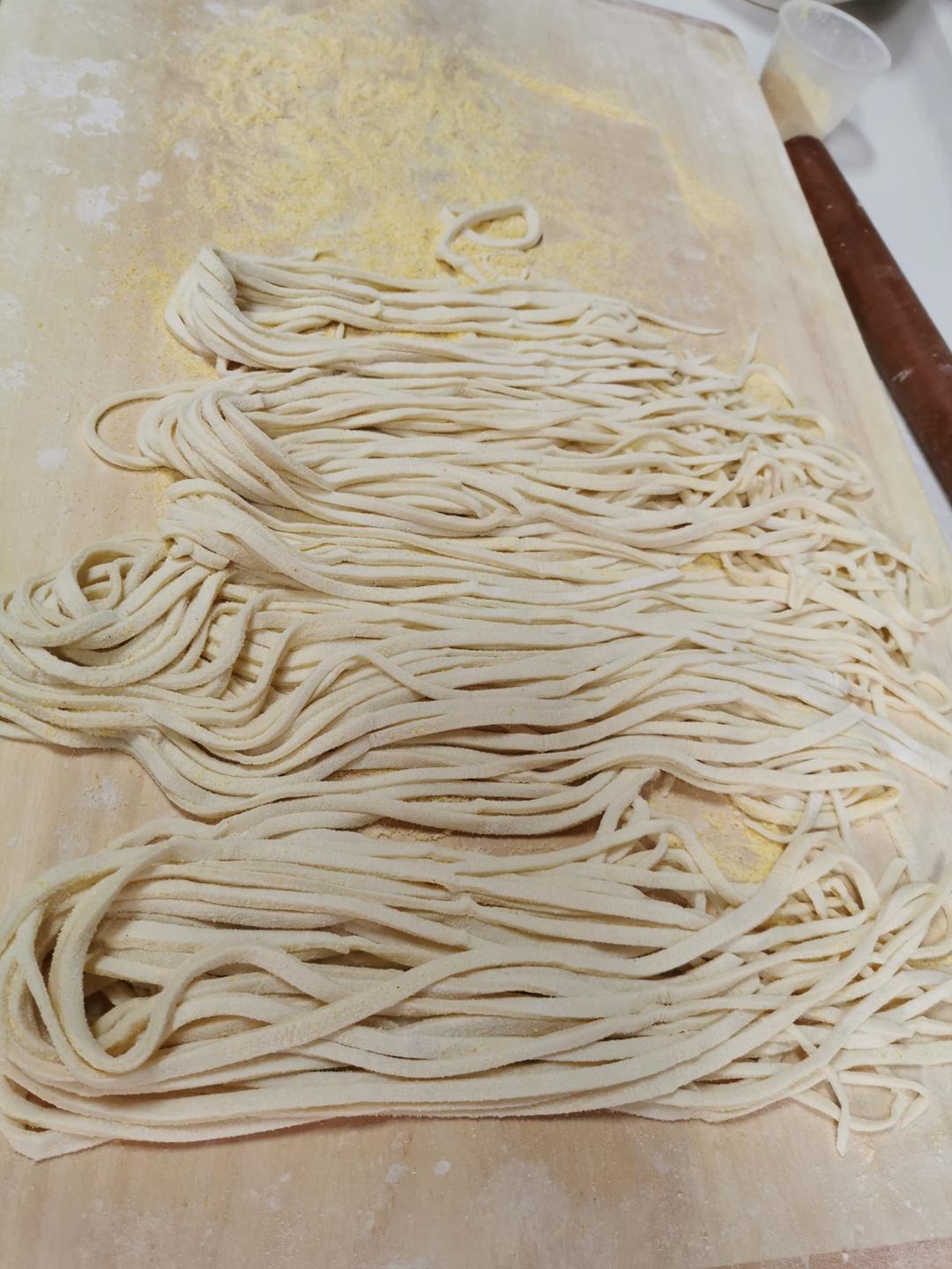 劲道爽滑的手擀面制作的做法 步骤6