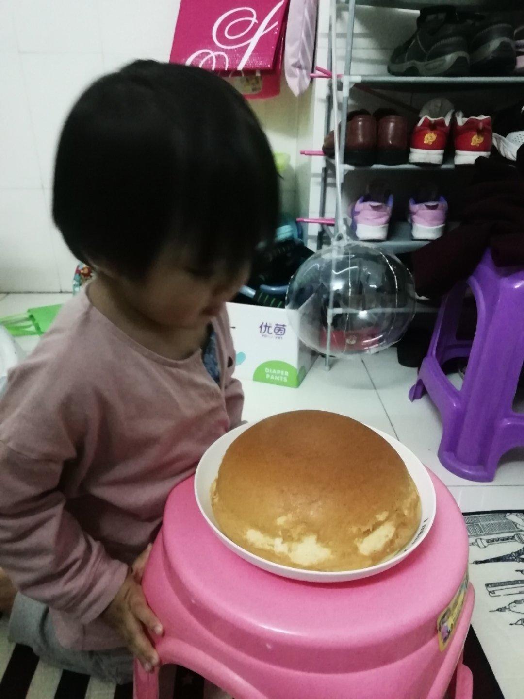 电饭煲蛋糕，无需称