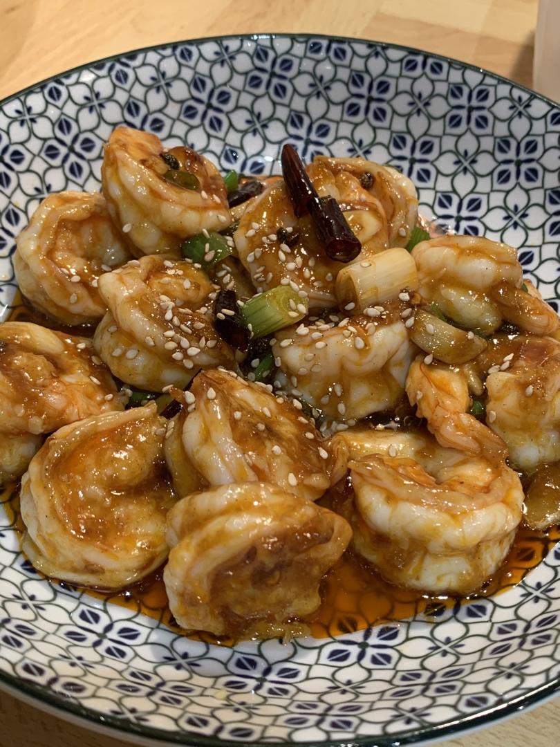 殿堂级的宫保虾球