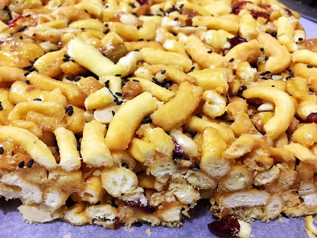 松软的鸡蛋沙琪玛