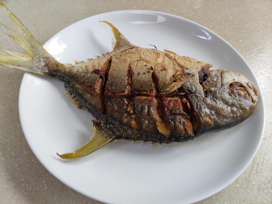 小朋友百吃不厌的香煎金鲳鱼