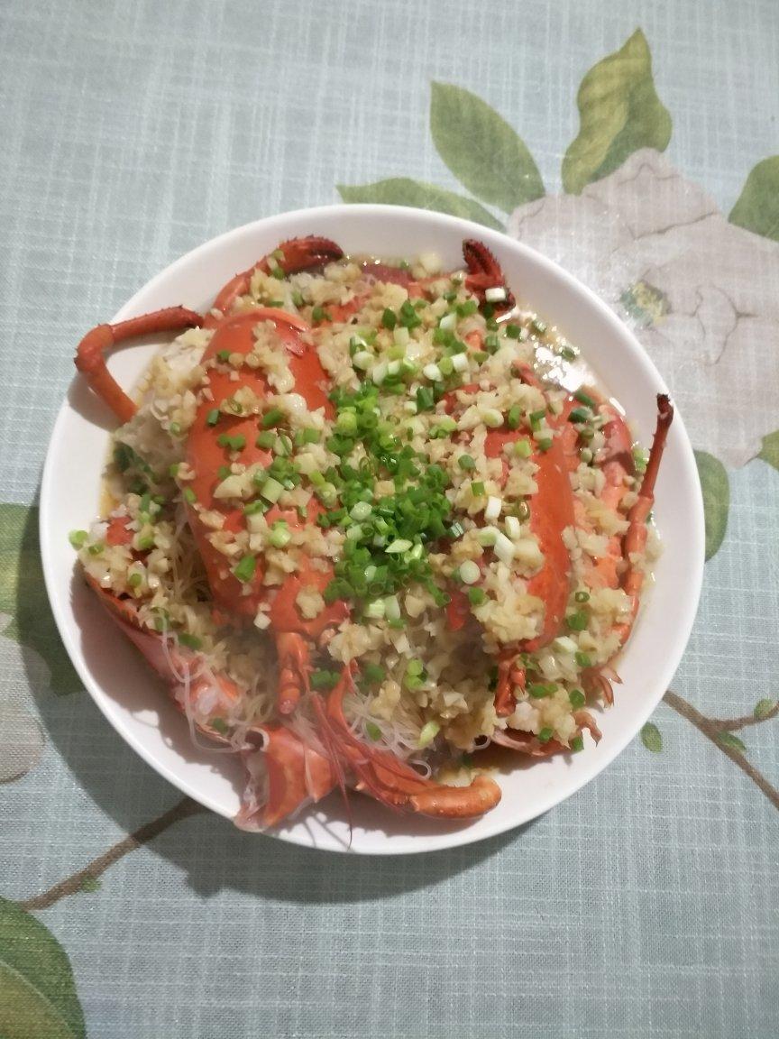 简餐不可辜负做的清蒸小澳龙