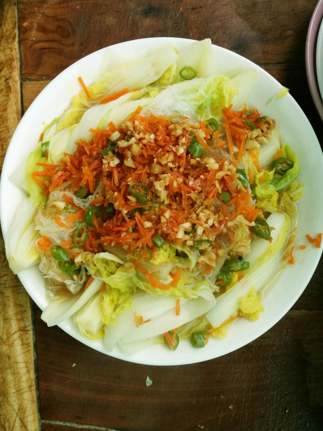 蒜蓉粉丝娃娃菜