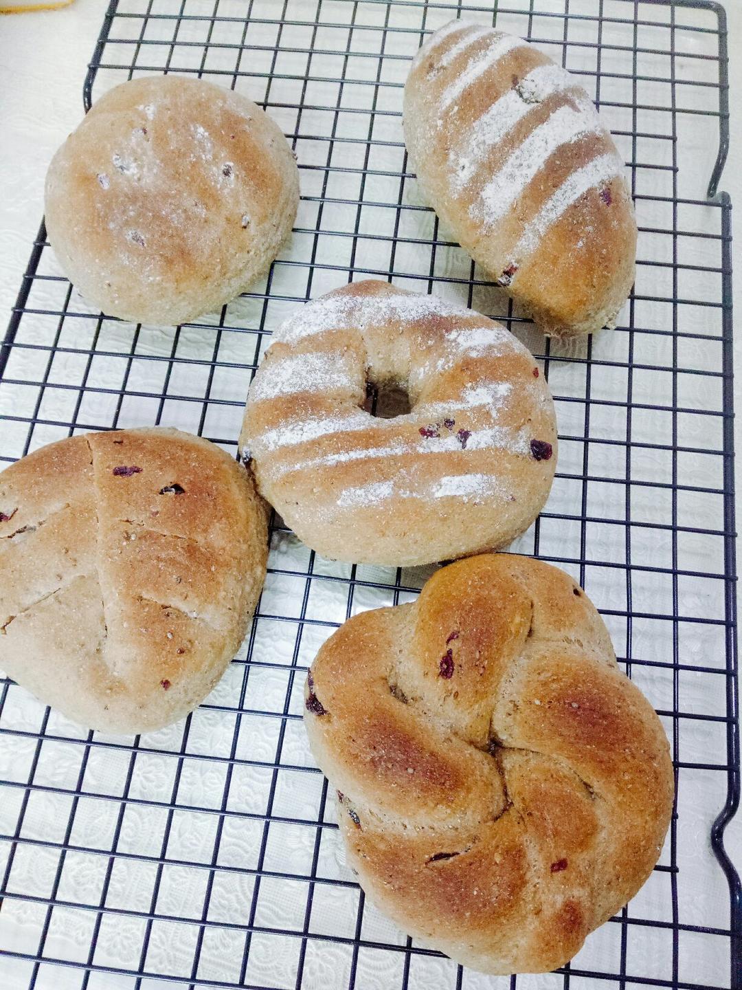 奇亚籽藜麦红糖无油全麦面包