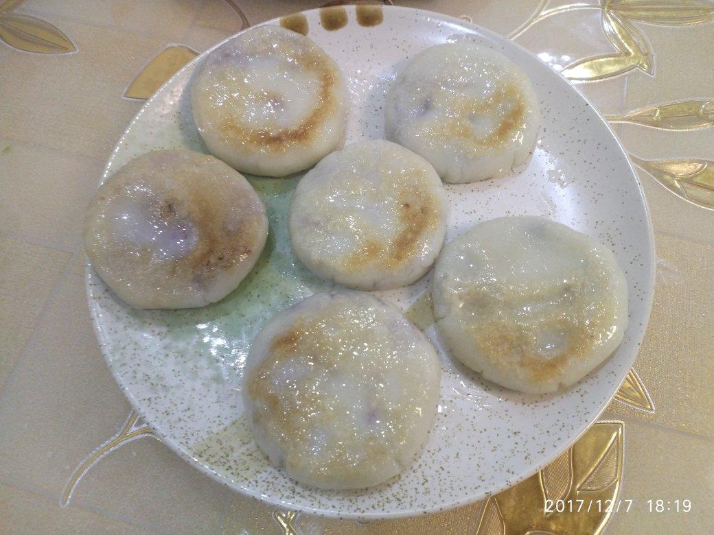 糯米红豆饼