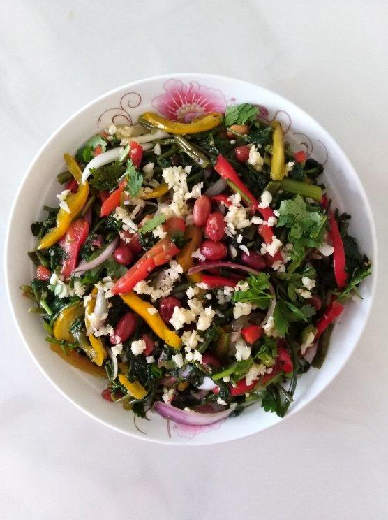 丝瓜煎蛋汤（面）