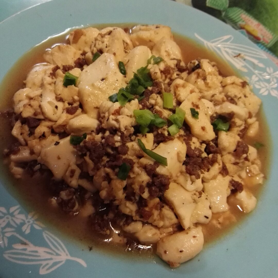 肉末豆腐~无敌下饭菜