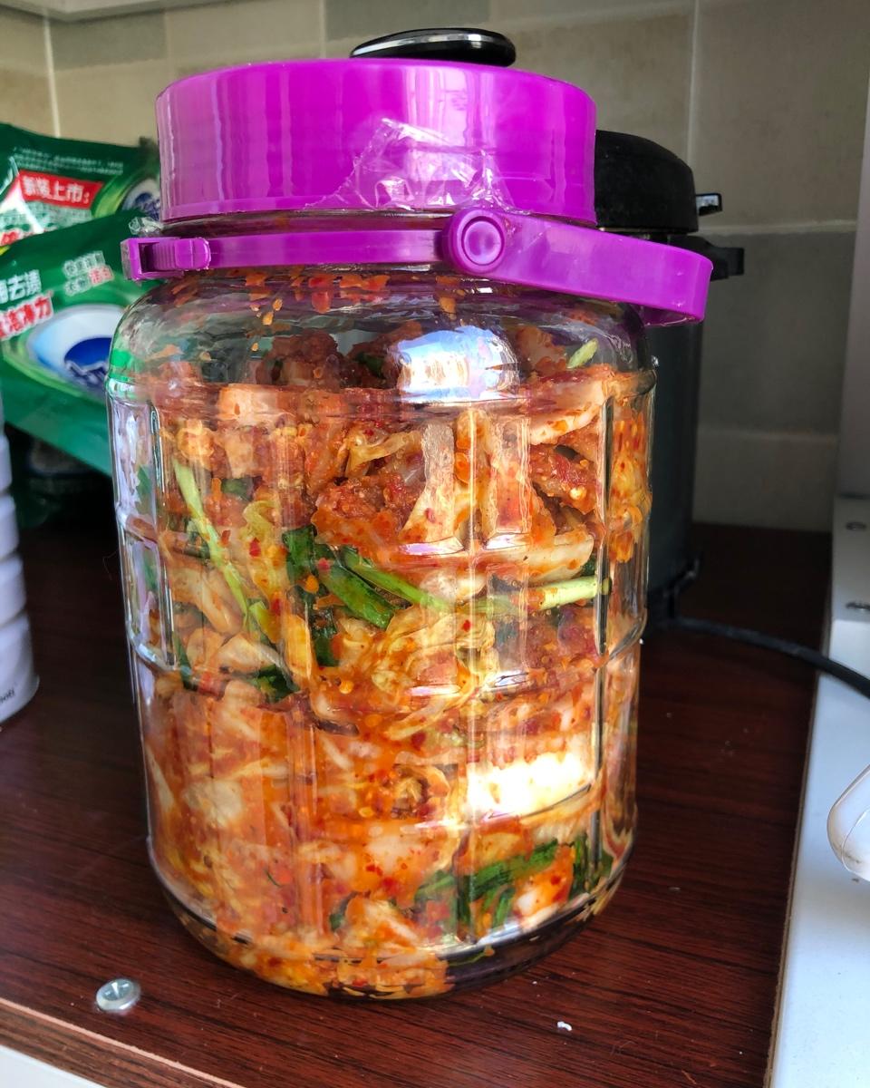 全老师家的辣白菜（韩国的一种家庭做法）