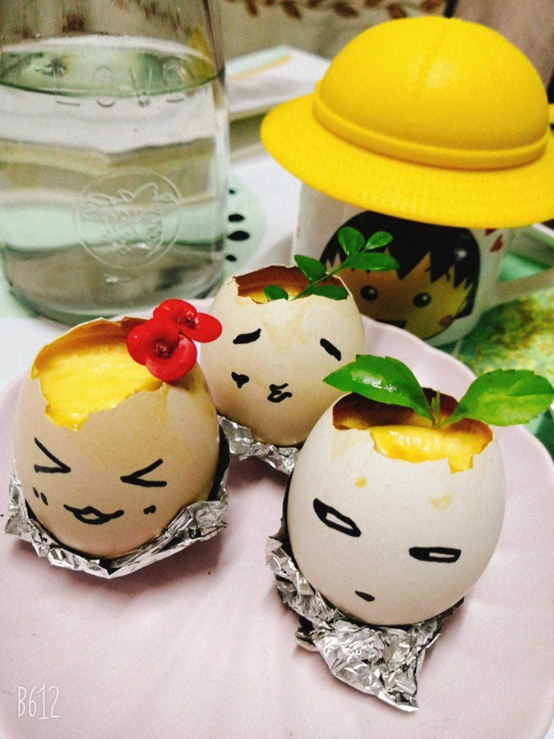 德普烤箱食谱——蛋壳布丁