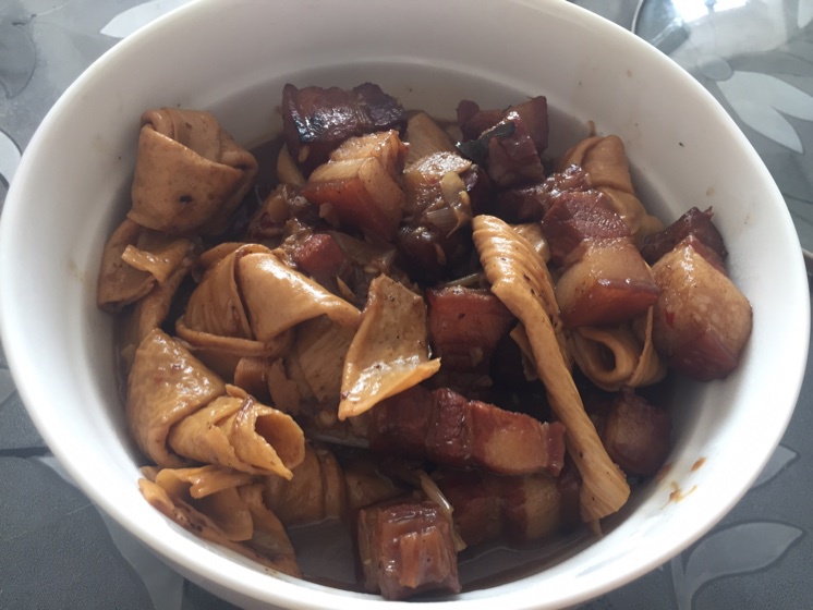 腐竹红烧肉