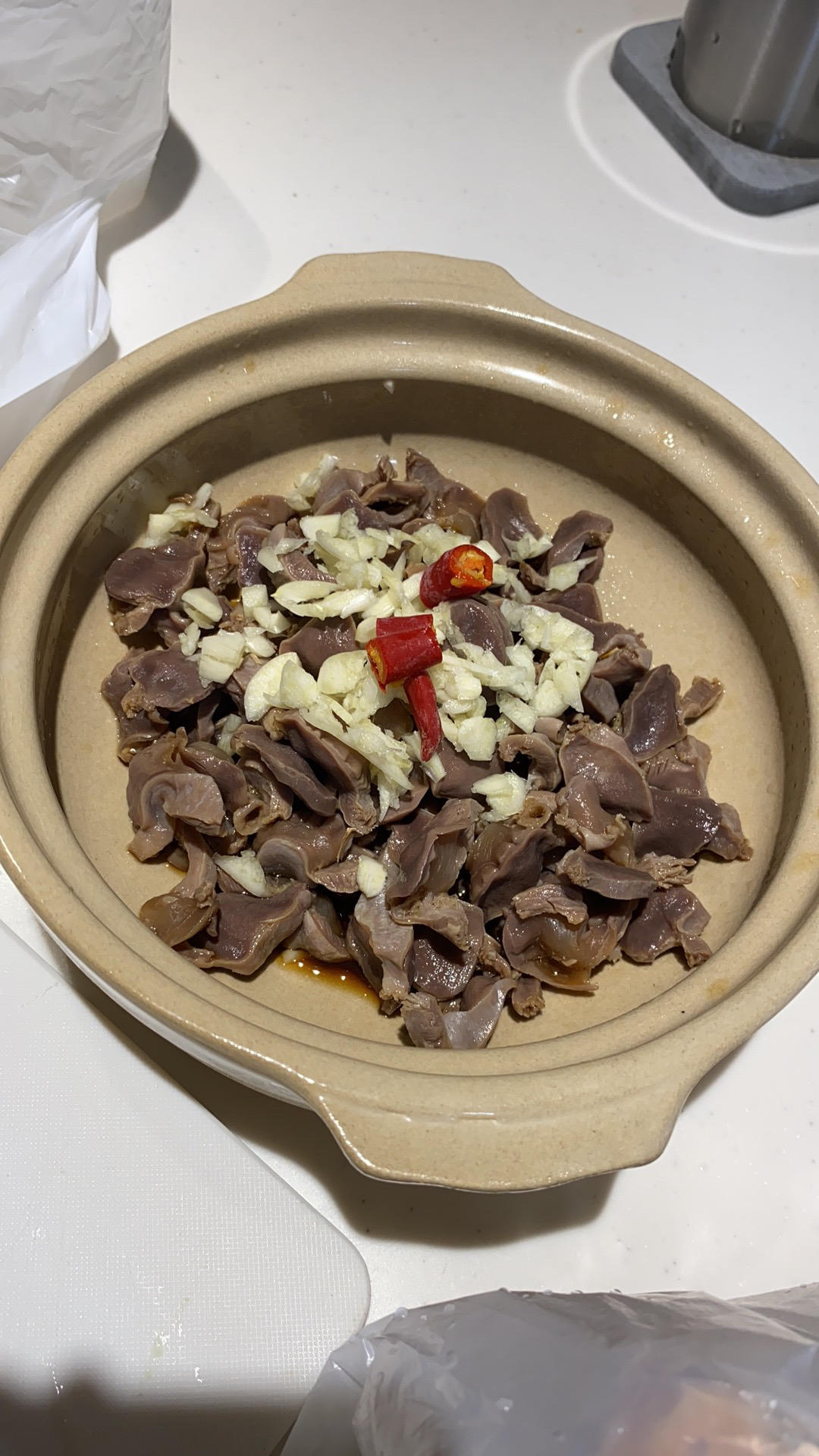 三碗米饭还不够❗️酸辣过瘾的凉拌鸡胗