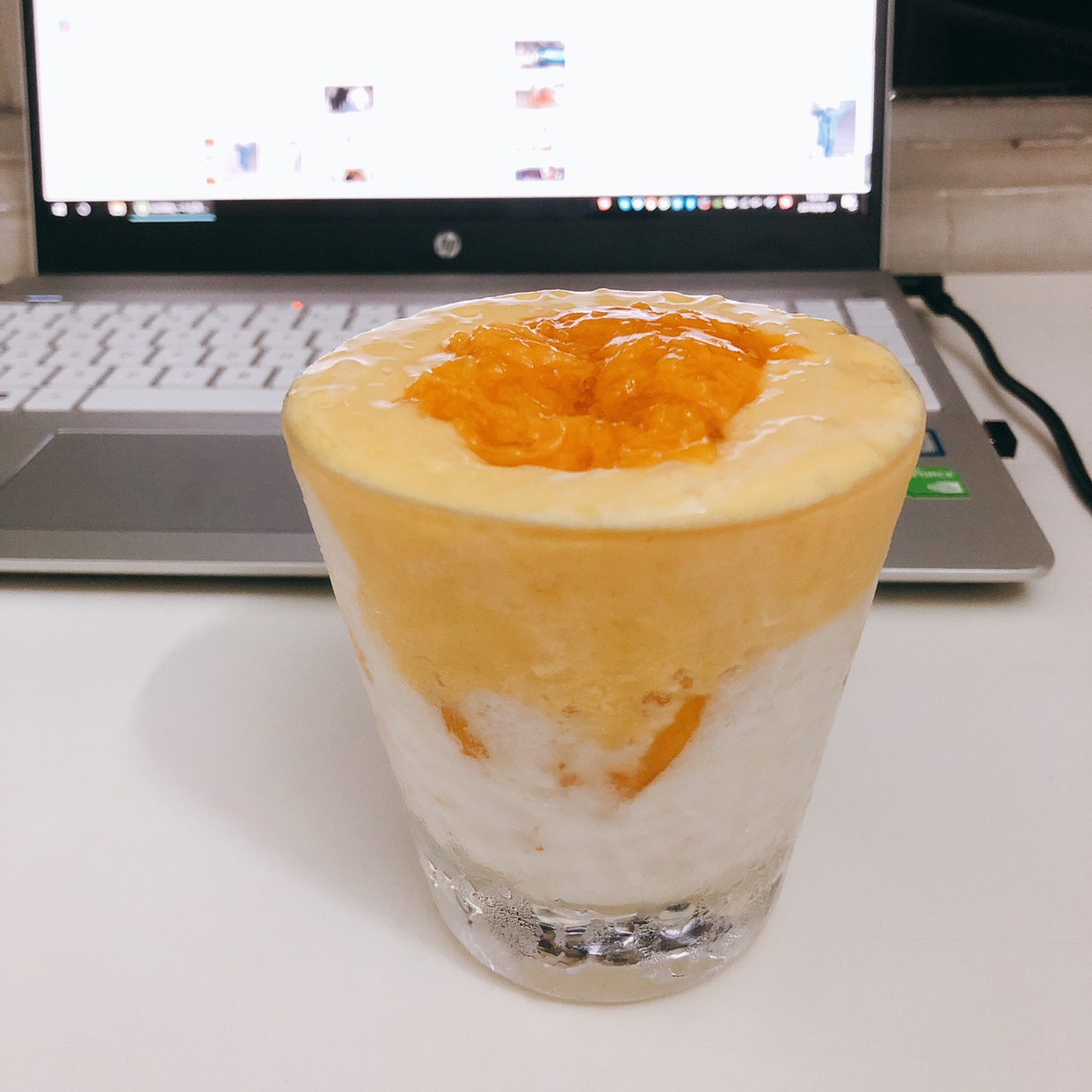 「芒果爷爷」椰奶芒果冰的做法 步骤7