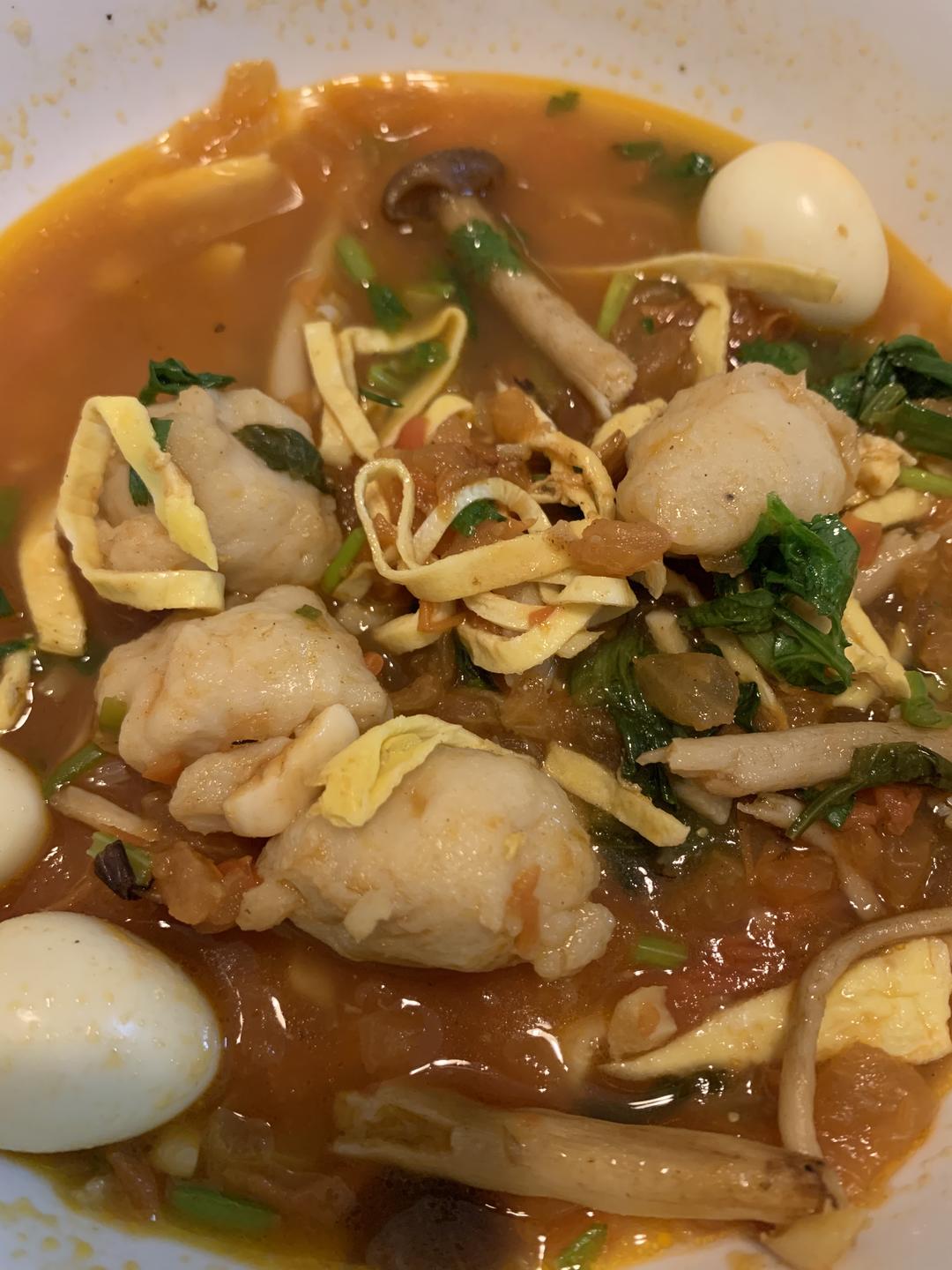 自制鱼丸汤