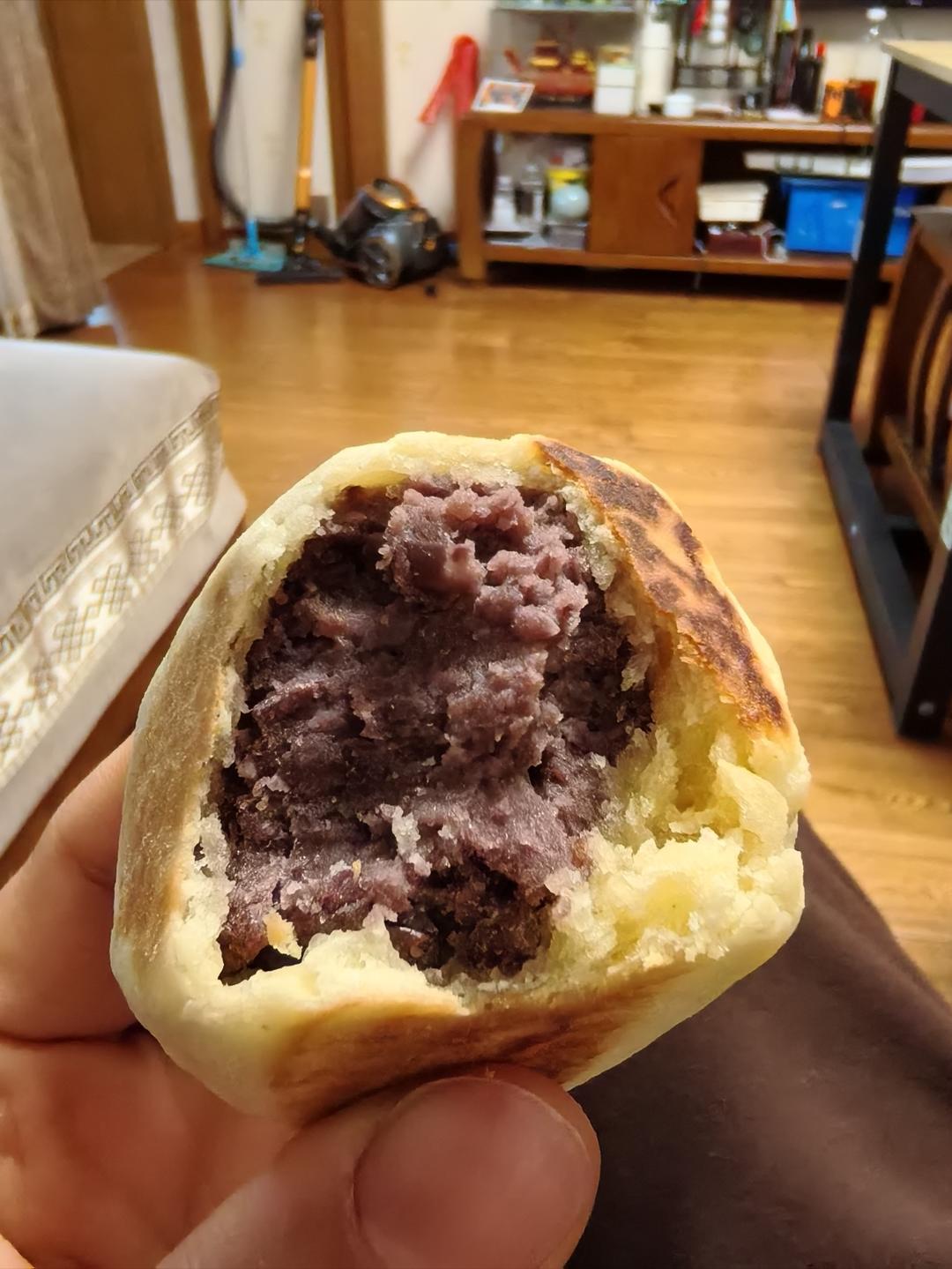 不用烤箱也可以做的网红美食/紫薯仙豆糕