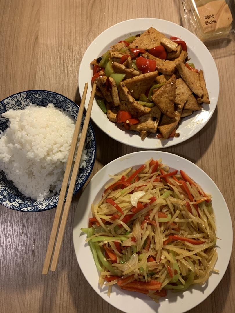 超级下饭家常豆腐干