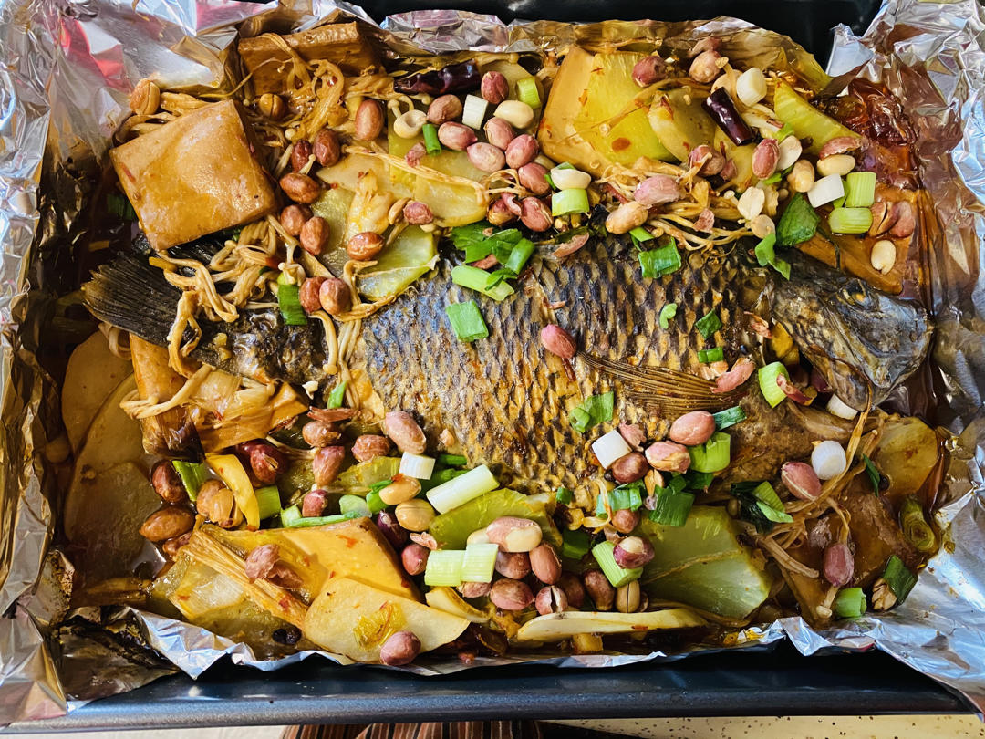 烤箱版烤鱼〖北鼎烤箱食谱〗