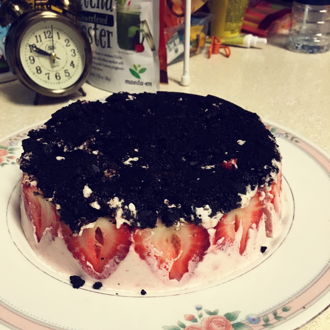 【视频】草莓慕斯蛋糕（6寸）