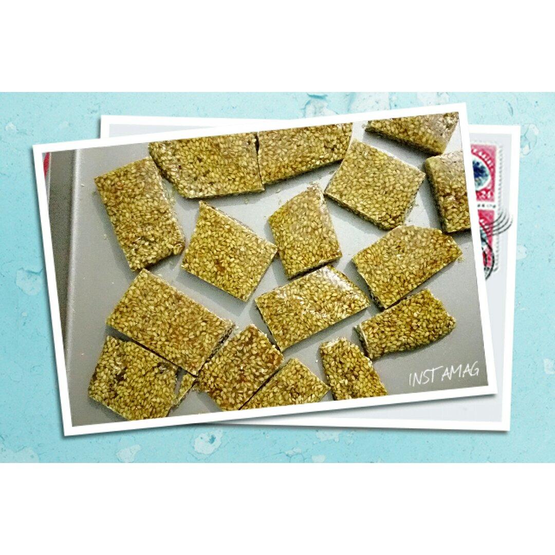 堂妈教你做芝麻糖
