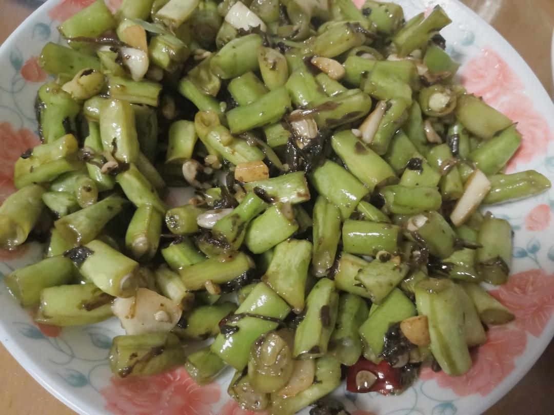 豇豆橄榄菜肉末