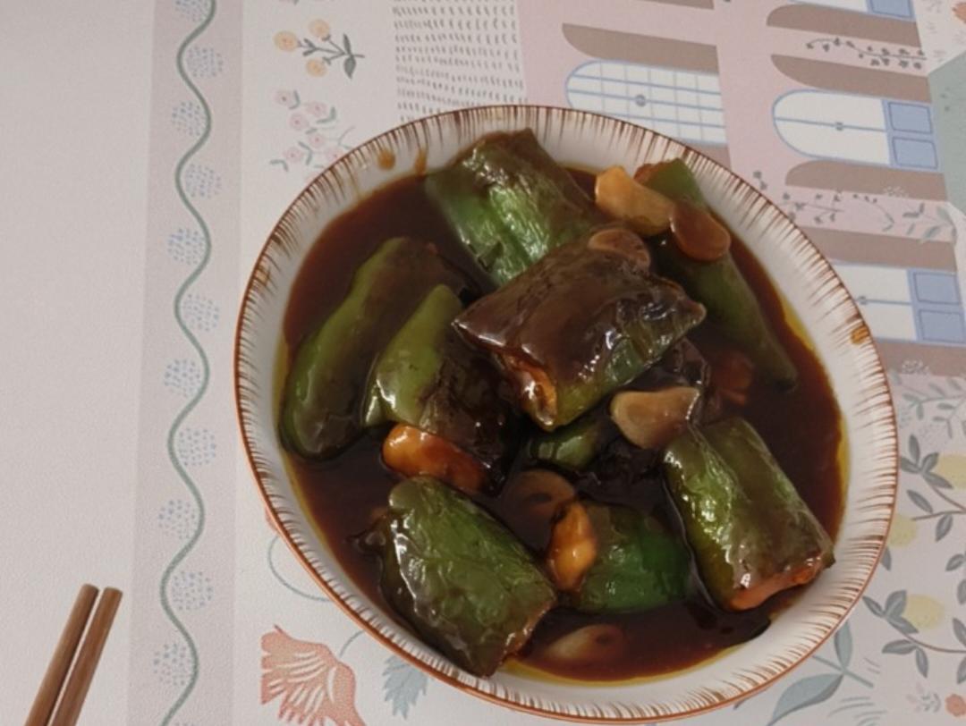 销魂青椒酿肉【超级下饭】