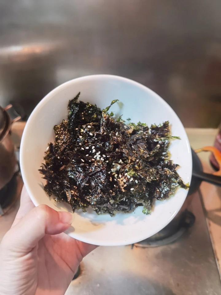 紫菜自制海苔