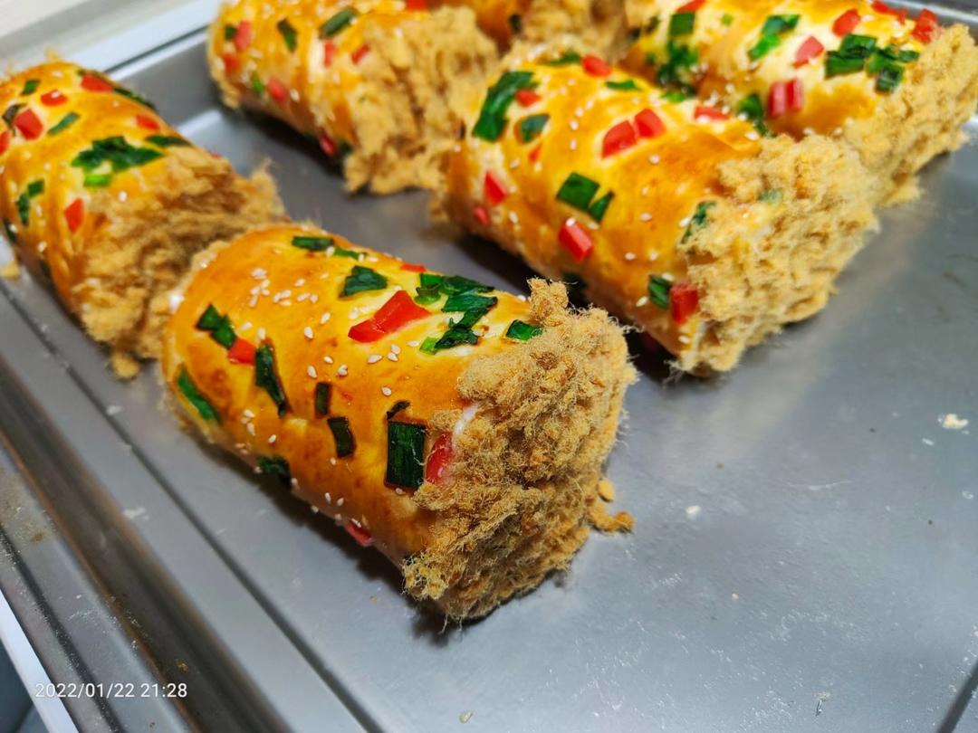 肉松面包卷