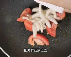 好吃的减脂午餐：空气炸烤鱿鱼+番茄西兰花的做法 步骤21