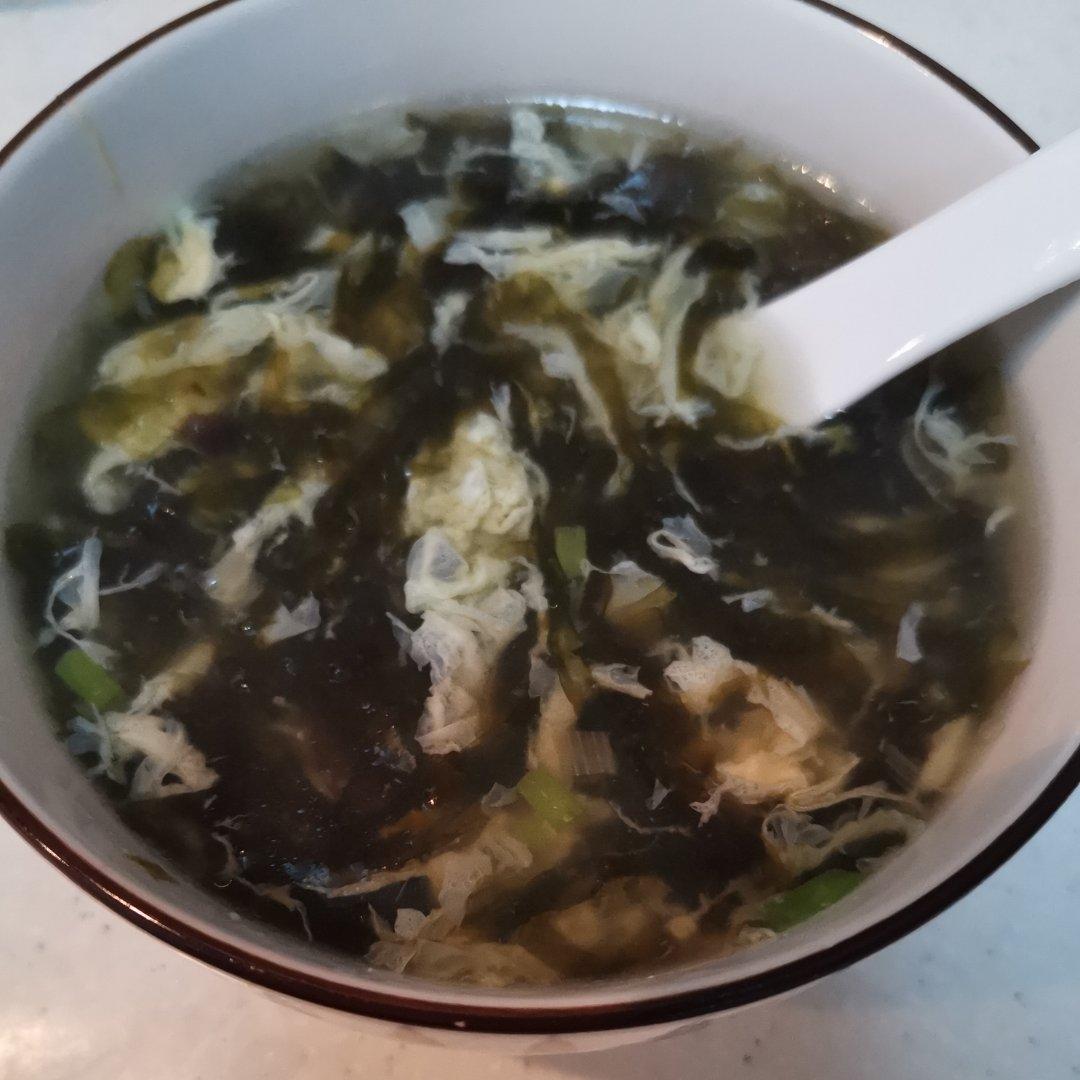 最鲜美好喝的「紫菜蛋花汤」