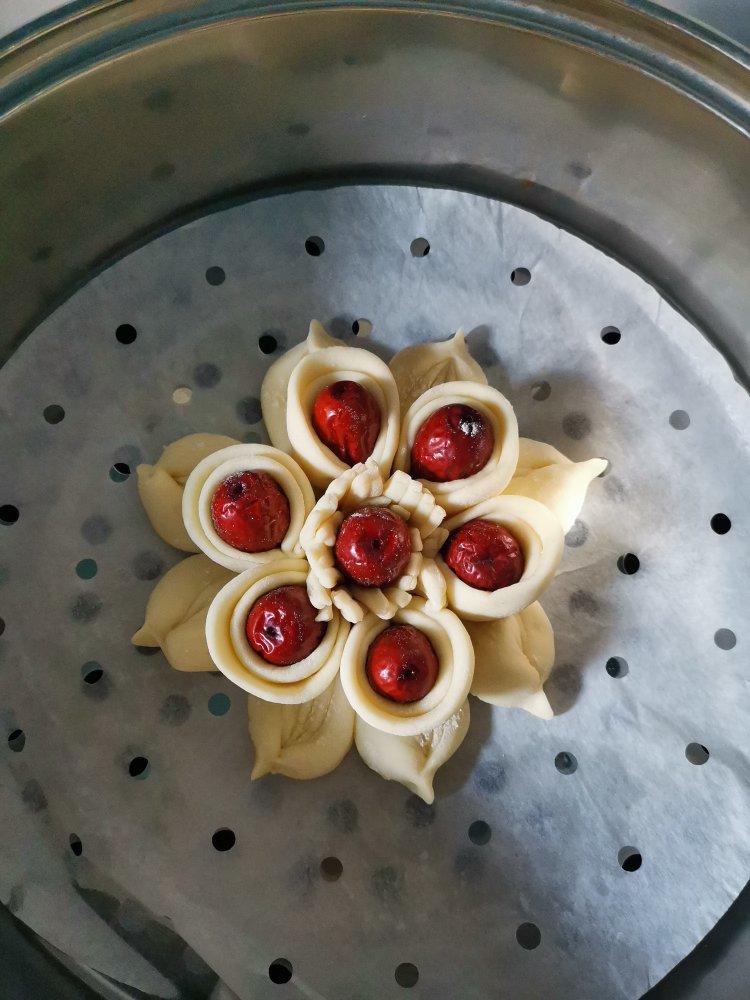 花样面食，红枣馒头【枣花馍】