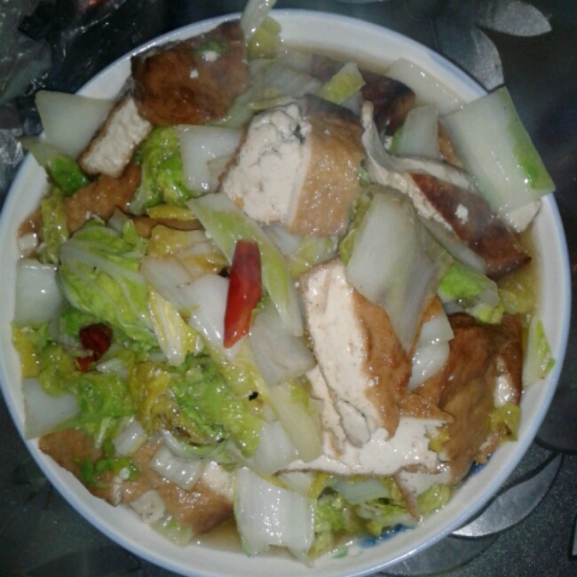 豆腐白菜