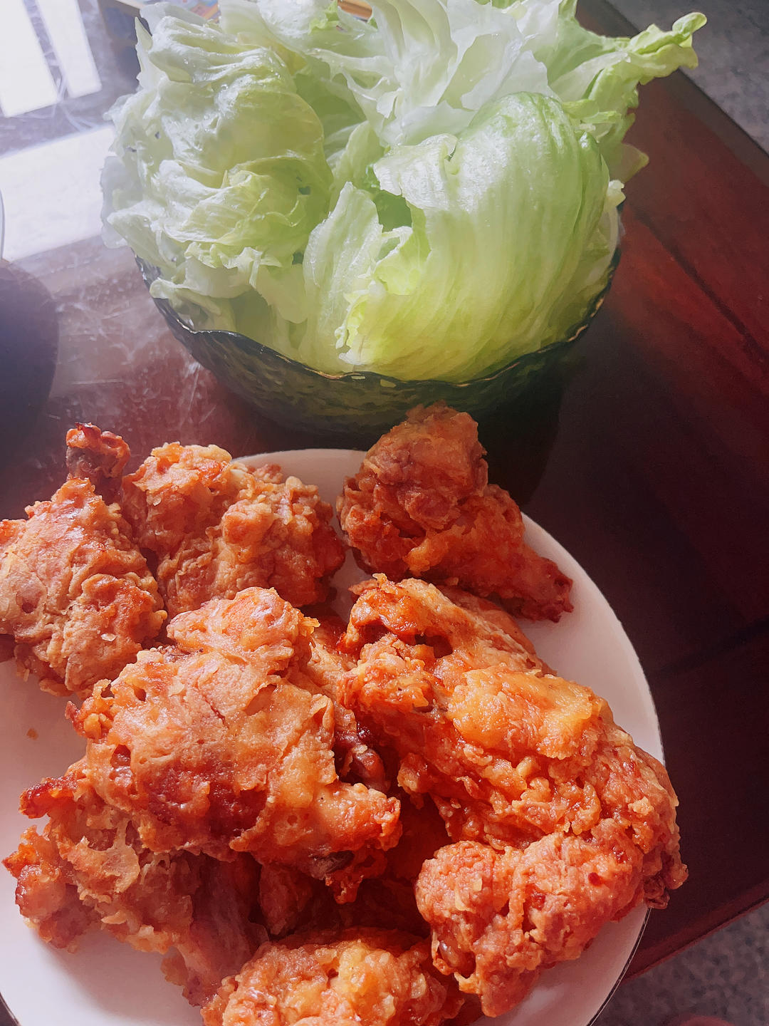 烤箱版炸鸡腿🍗健康低油～