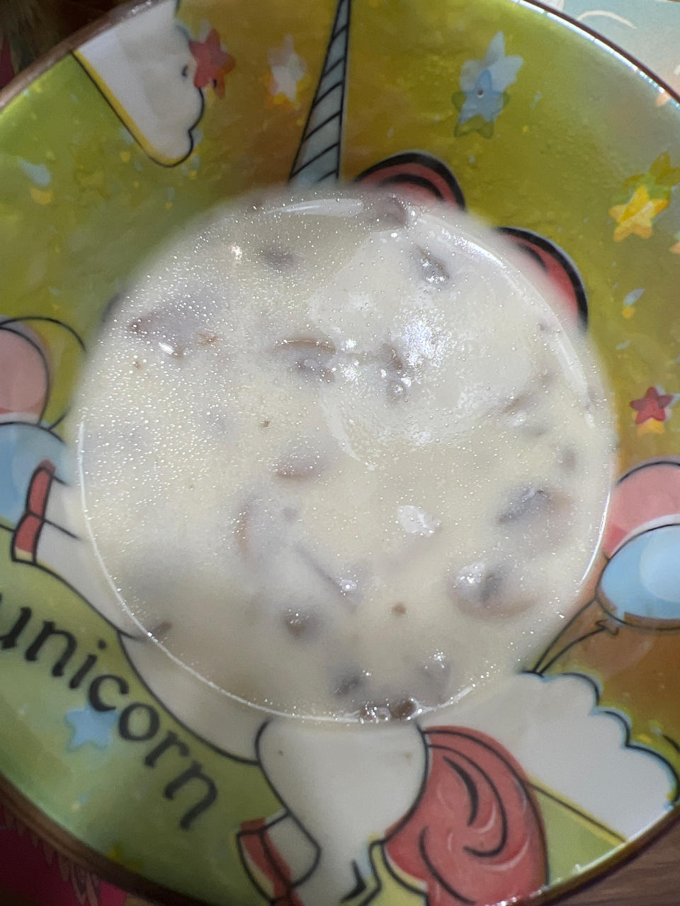 超惊艳奶油蘑菇汤(牛奶版本)